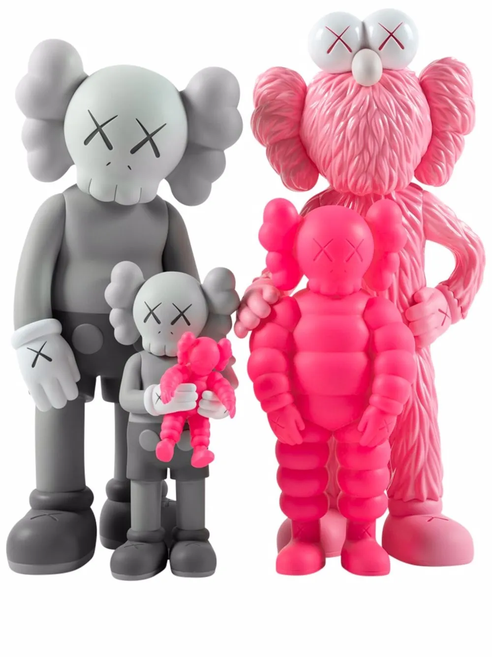 The KAWS Family figures set